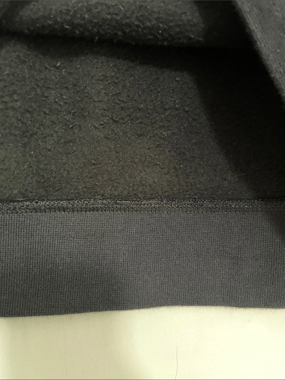 Nike Unisex Black Crewneck Sweatshirt with White Swoosh